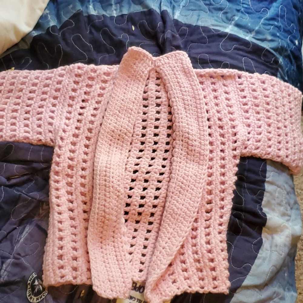 Handmade toddler sweater